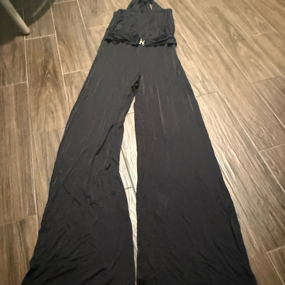 Baby Phat vintage stretchy Black Jumpsuit